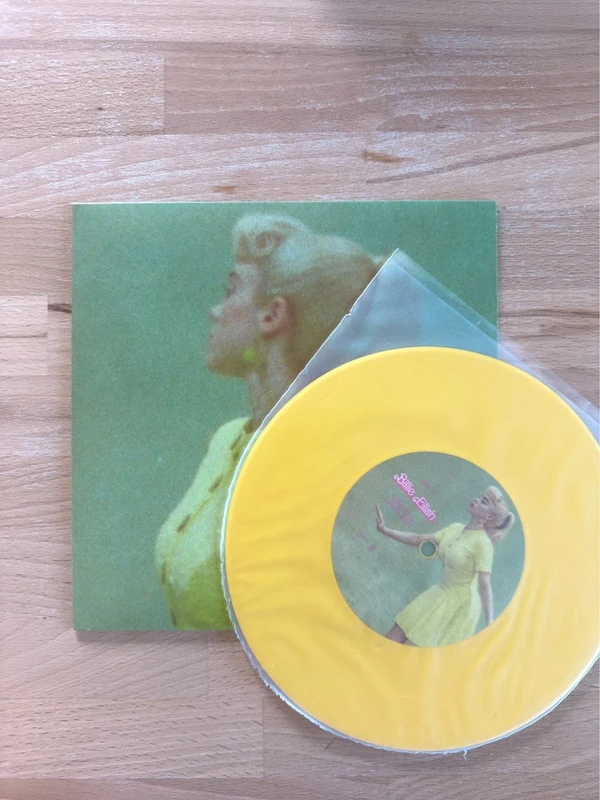 Billie Eilish - What Was I made For 7” inch Single Vinyl Yellow
