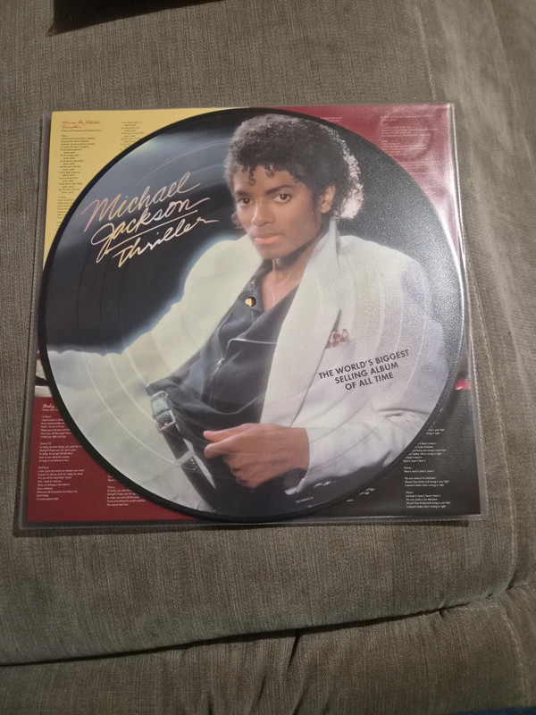 Vinyle 33T Michael Jackson Thriller picture disque