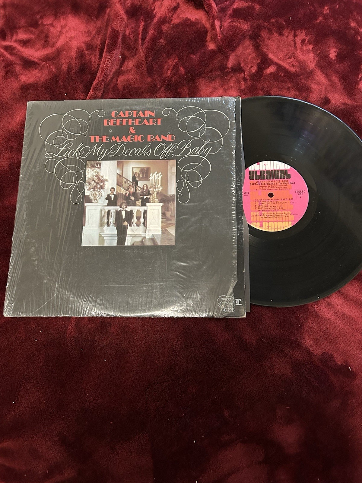 Lick My Decals Off Baby  Captain Beefheart and The Magic Band 1 Vinyl LP Rare NM