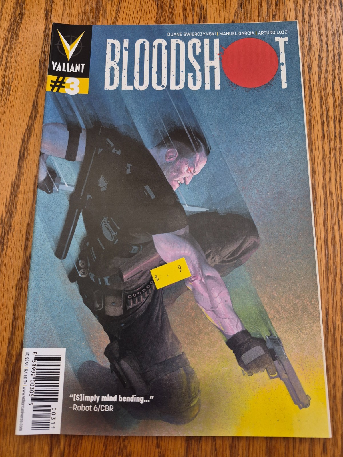 Valiant Comics Bloodshot #3 (2012) - Excellent