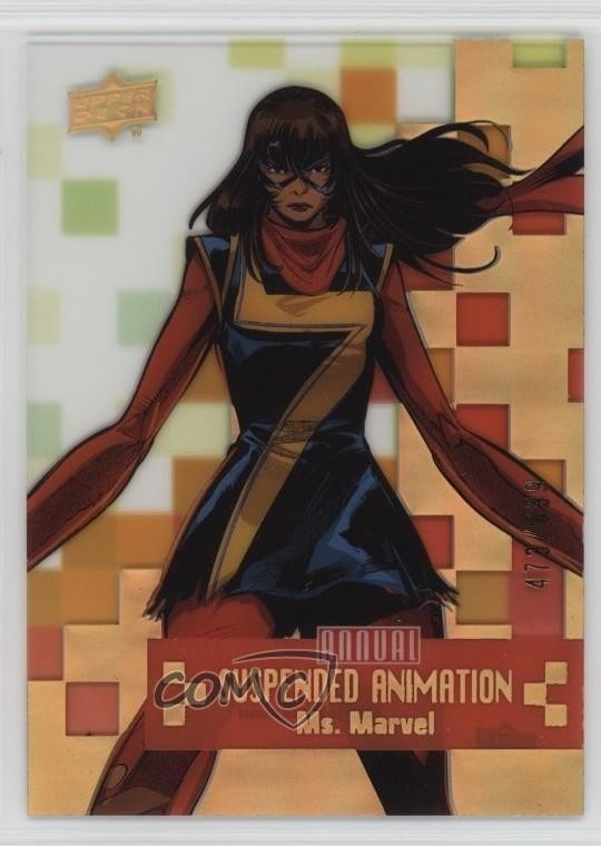 2022-23 Upper Deck Annual Suspended Animation Tier 1 473/699 Ms Marvel #4 19n6