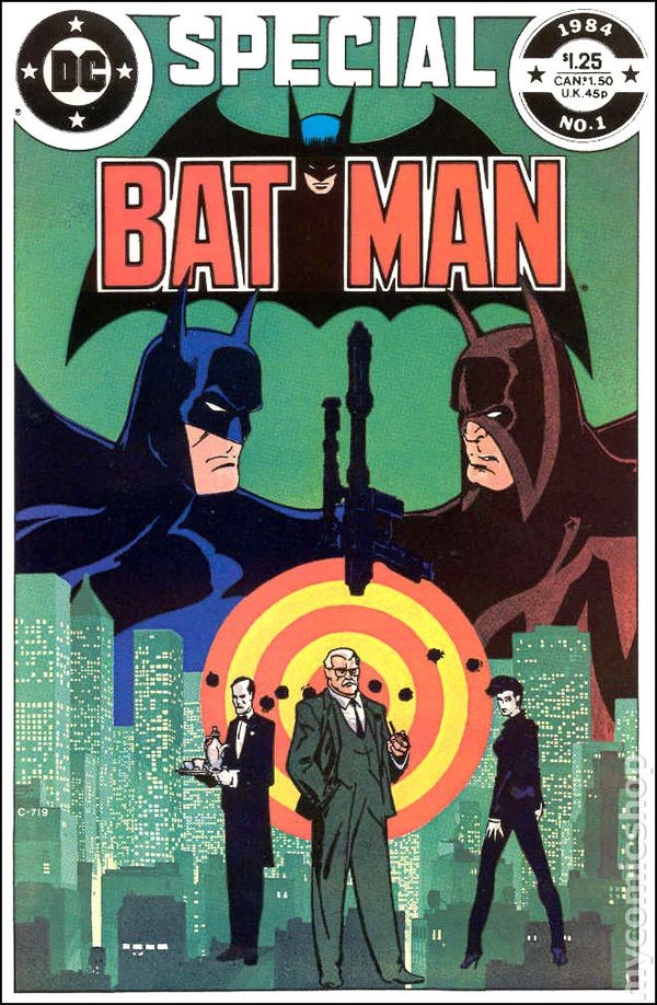 Batman Special #1 VF- 7.5 1984 Immagine Stock