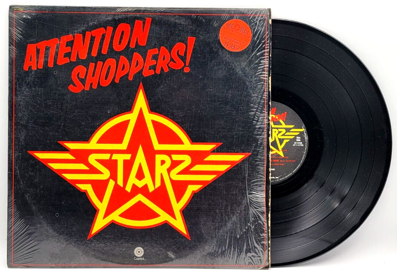STARZ - ATTENTION SHOPPERS - ROCK LP  *IN SHRINK*