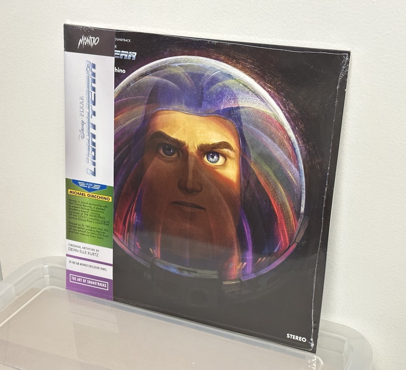 MONDO Disney’s LIGHTYEAR Soundtrack OST Exclusive Splatter Color Vinyl RARE NEW