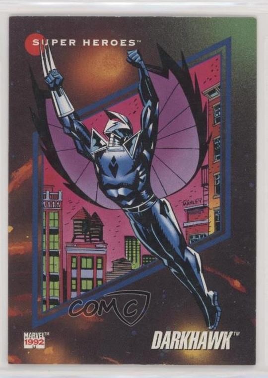 1992 Impel Marvel Universe Serie III Super Heroes Darkhawk #26 0nl0
