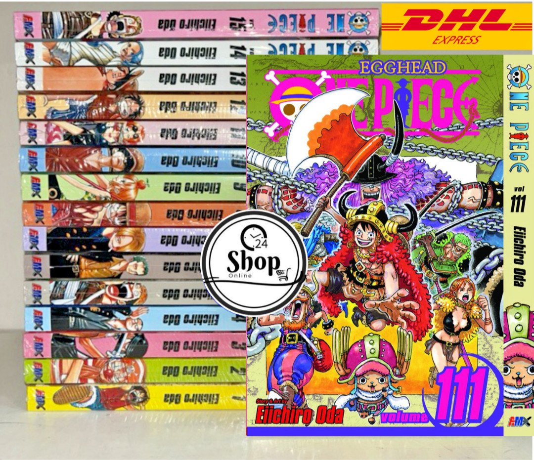 One Piece Manga Vol. 1-111 Versione Inglese | Scegli il tuo volume