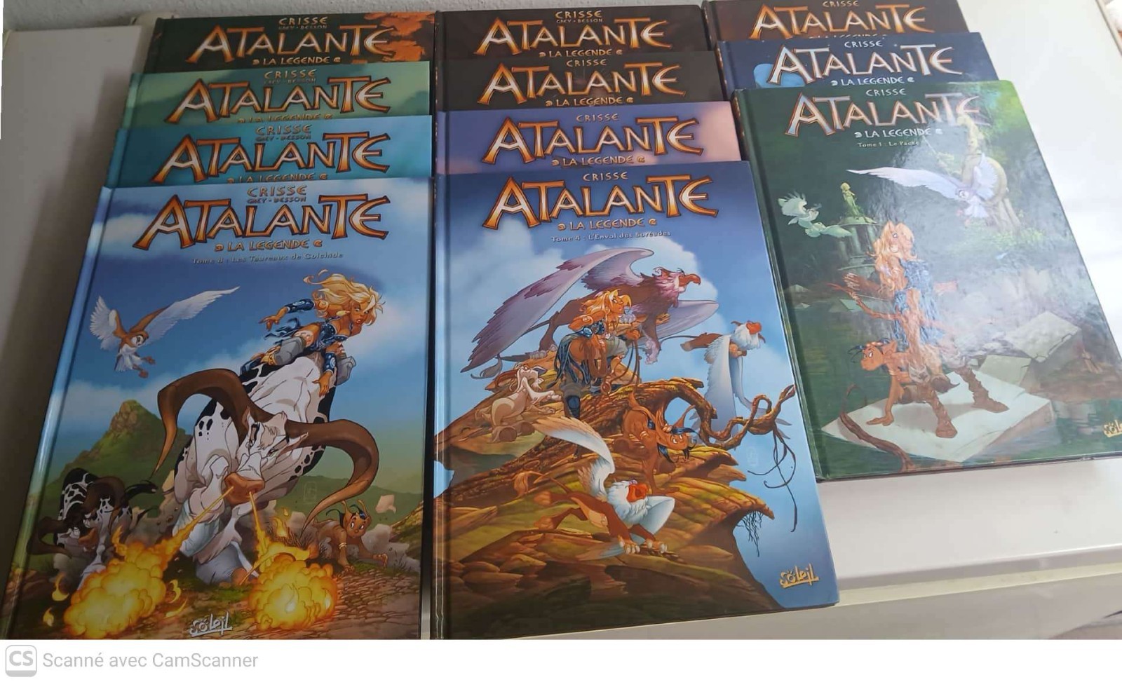 Atalante T1 AU T11 Frédéric Besson Didier Crisse COMME NEUF 