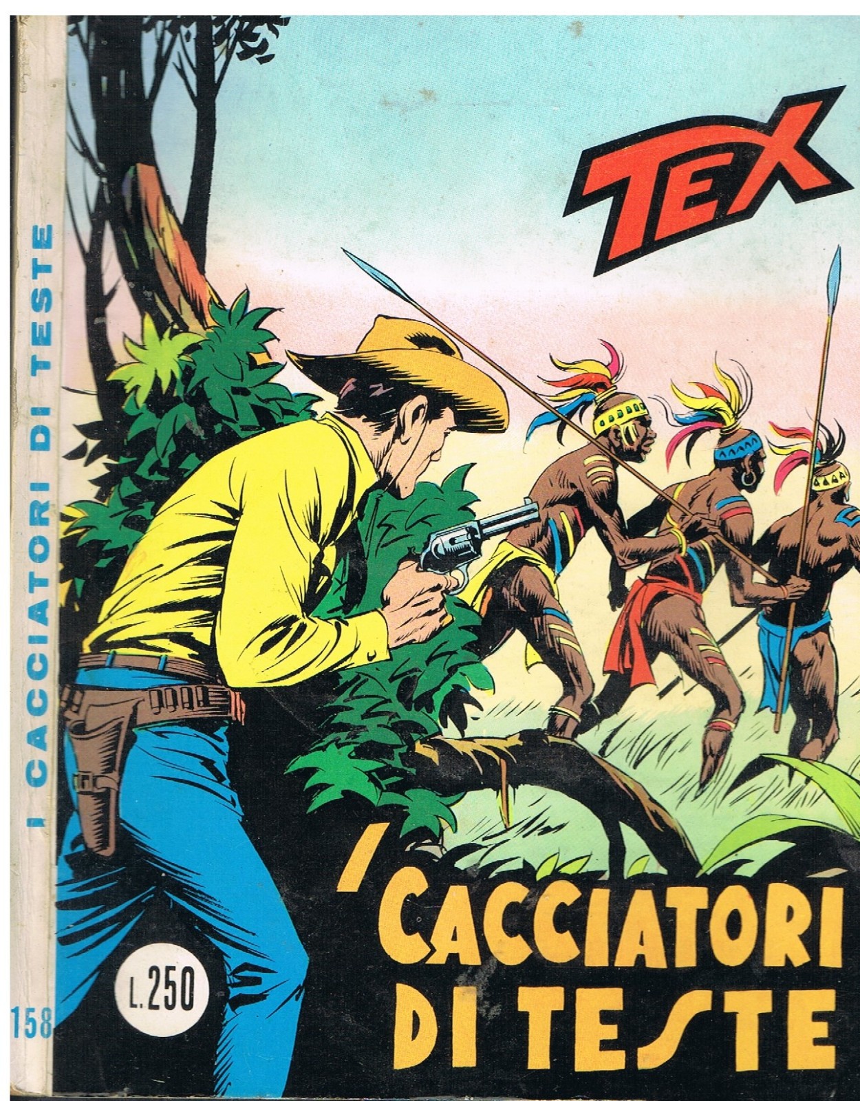 TEX 158_ORIGINALE_in 1°ediz. da Lire 250_Ed.Araldo_Dicembre 1973_Autorizz.2926