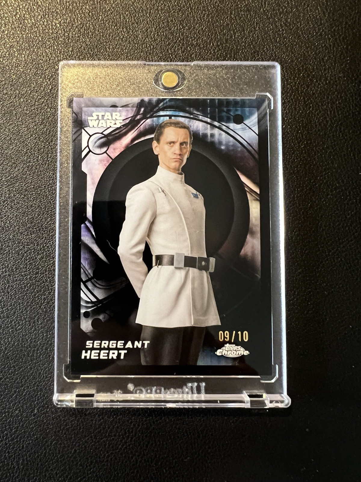 Topps Star Wars Chrome 2026 Sergeant Heert/ numbered 9/10 true black 