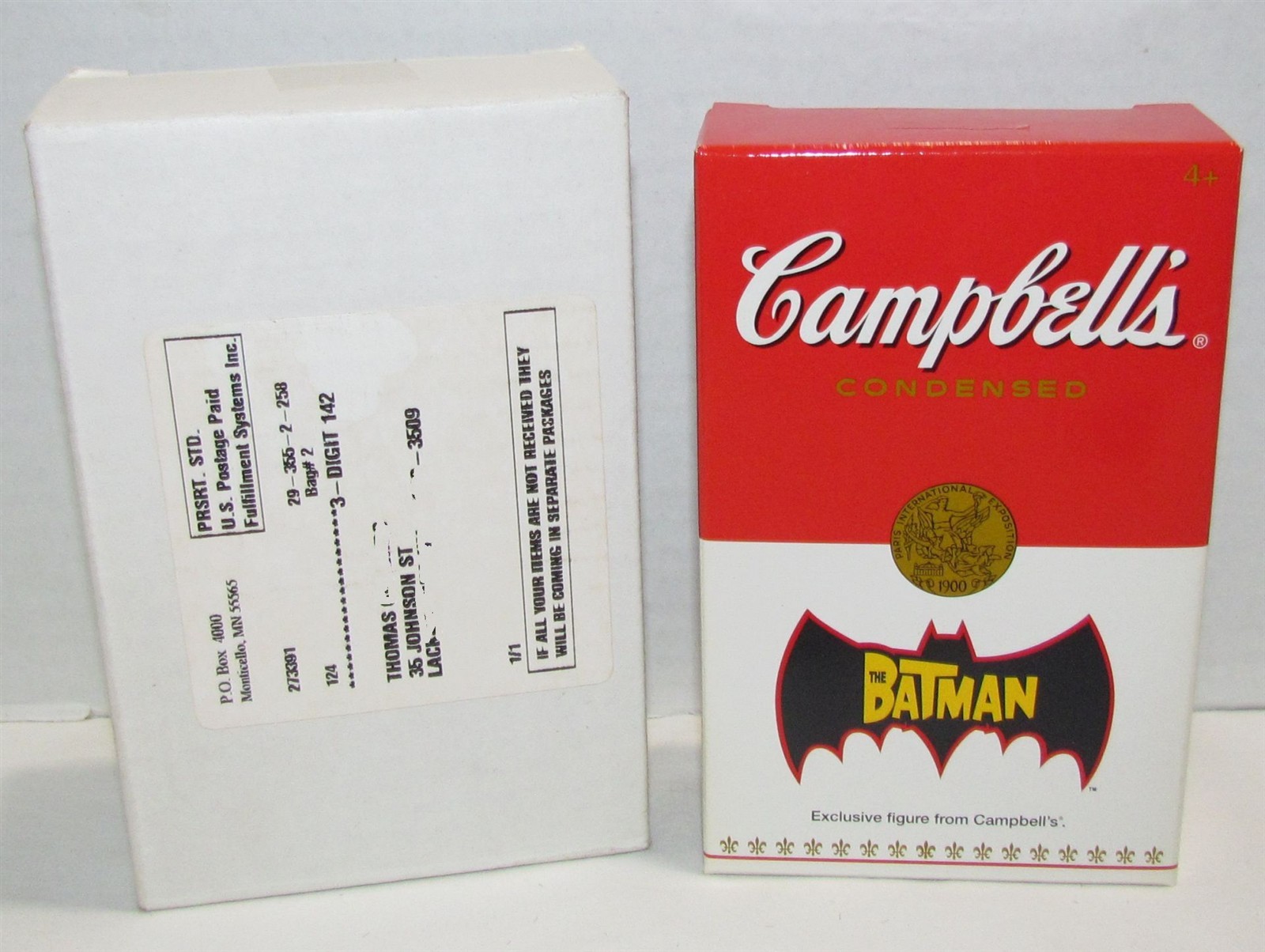 Campbell's Spaghettios The Batman Animated Series Action Figure, SEALED