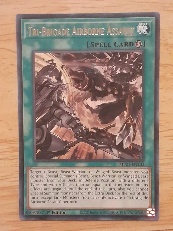 Tri-Brigade Airborne Assault Yu-Gi-Oh!