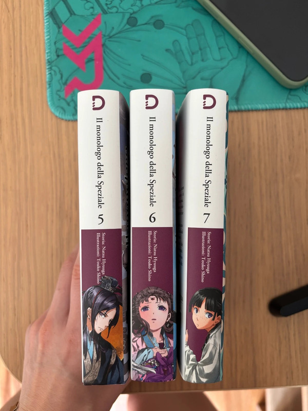 Il monologo della speziale - Light Novel volumi 5-6-7