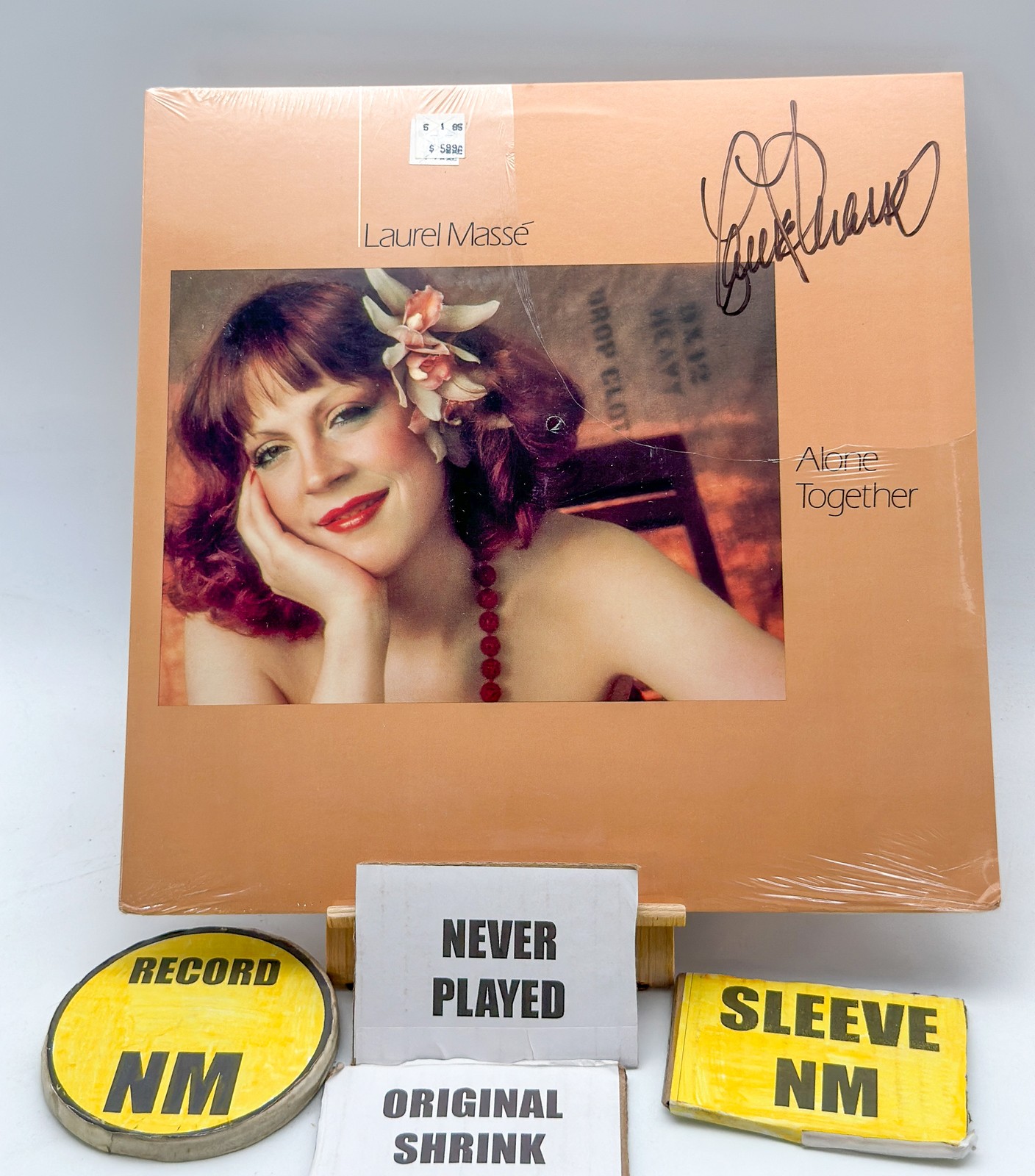 Laurel Mass Alone Together - M/NM Signed! 1984 Factory Sealed