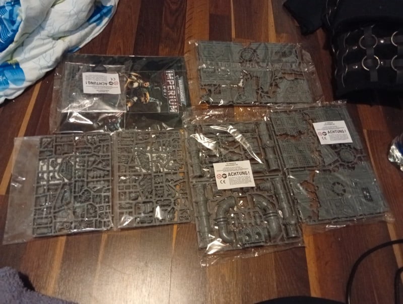 Warhammer 40.000. Gerüstteile, Fahrzeugteile