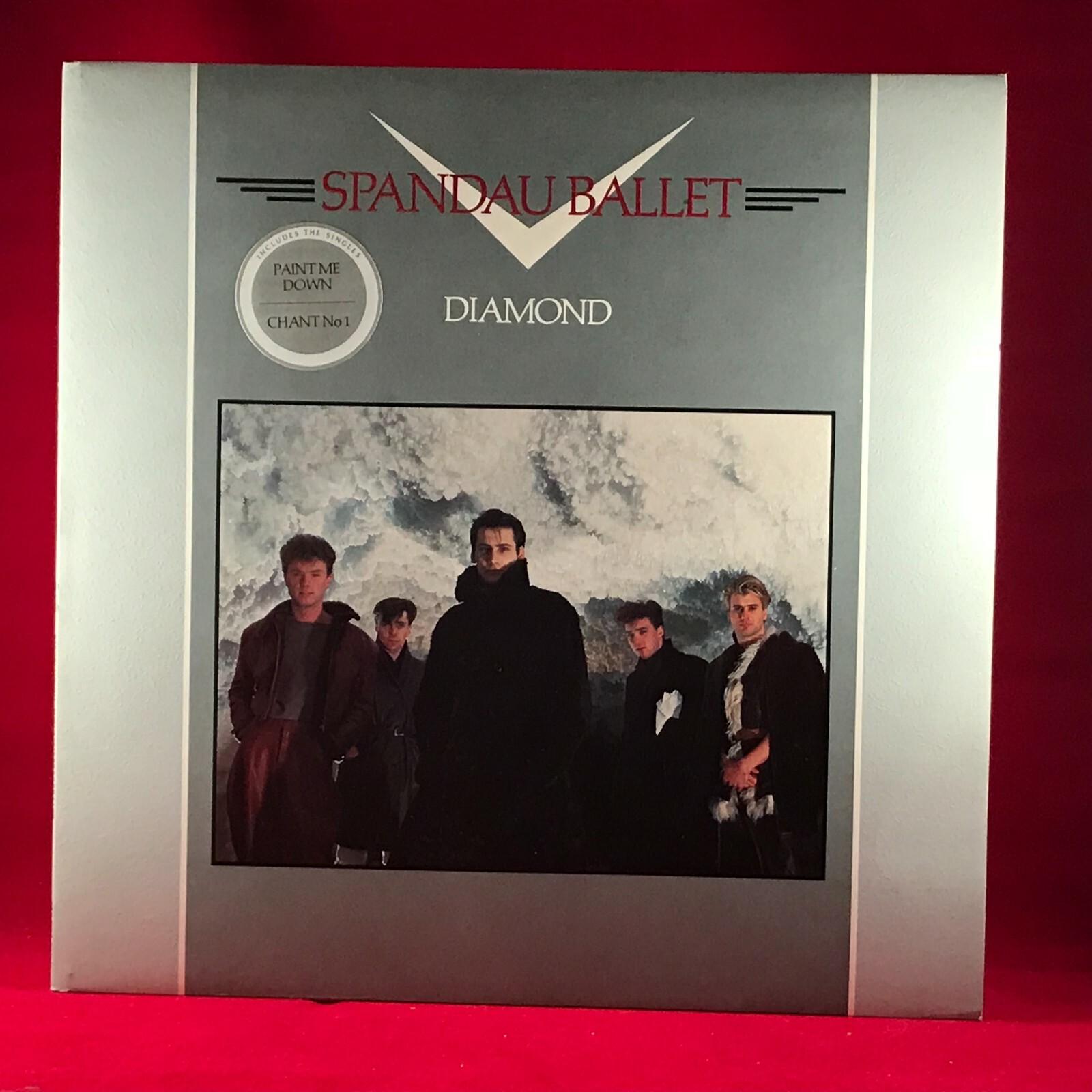 SPANDAU BALLET Diamond 1982 UK vinyl LP + INNER Chant No 1 Paint Me Down ~