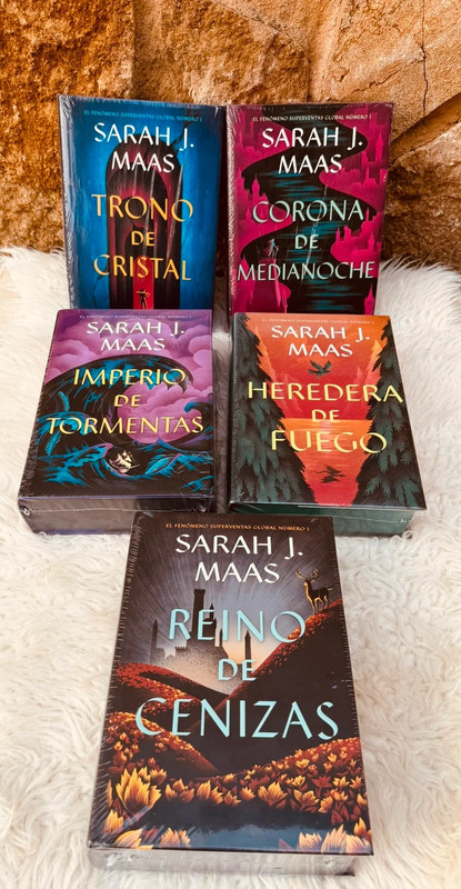 Pack 5 libros Sarah J. Maas
