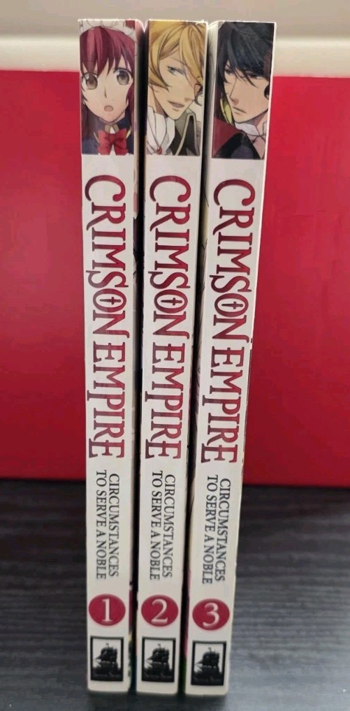 Manga Crimson Empire Vol 1-3 Circumstances To Serve A Noble English Volumes