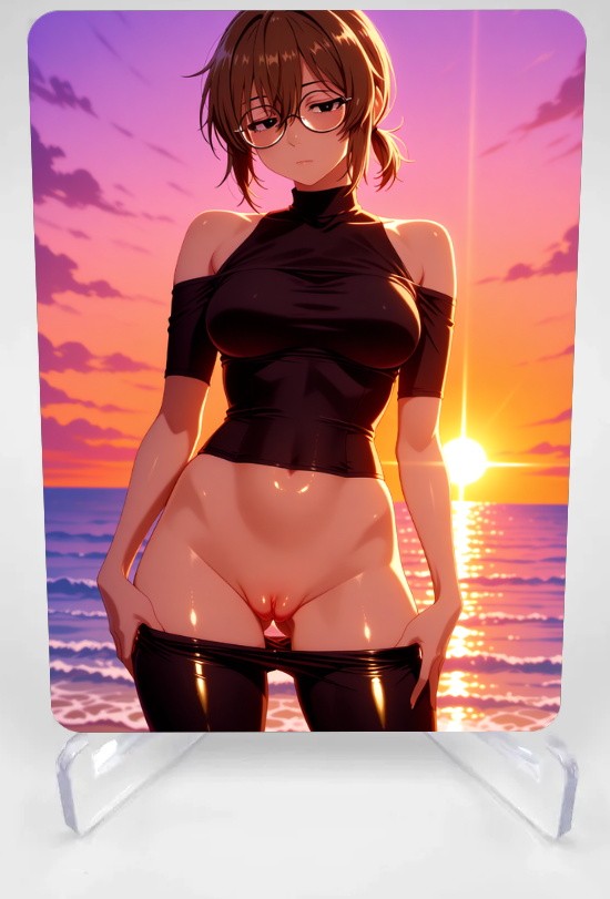 Stampa artistica anime Anko Uguisu - Card/4x6/5x7 Waifu da collezione CTN-AUG-04