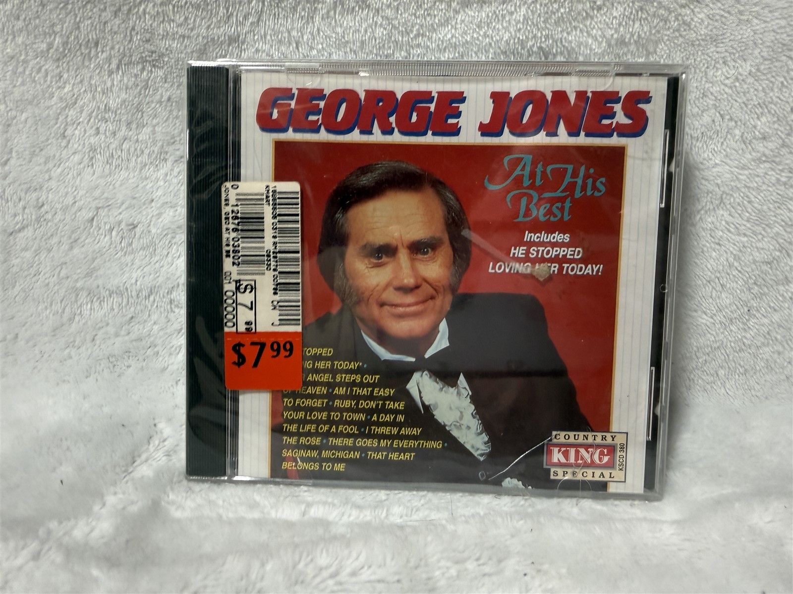 NEW SEALED CD GEORGE JONES AT HIS BEST 