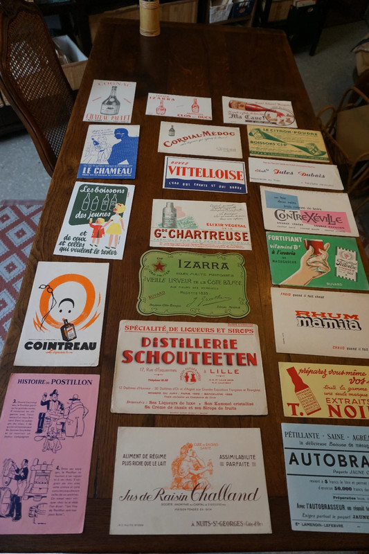 Lot 20 publicités anciennes buvards vintage Boisson (106)