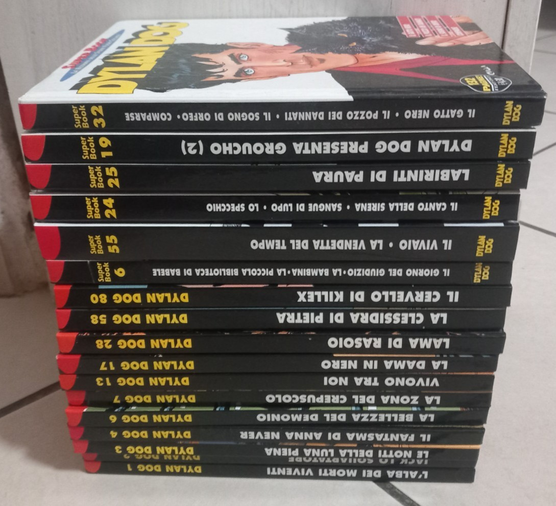 B6866 DYLAN DOG COLLEZIONE BOOK + SUPERBOOK numeri a scelta