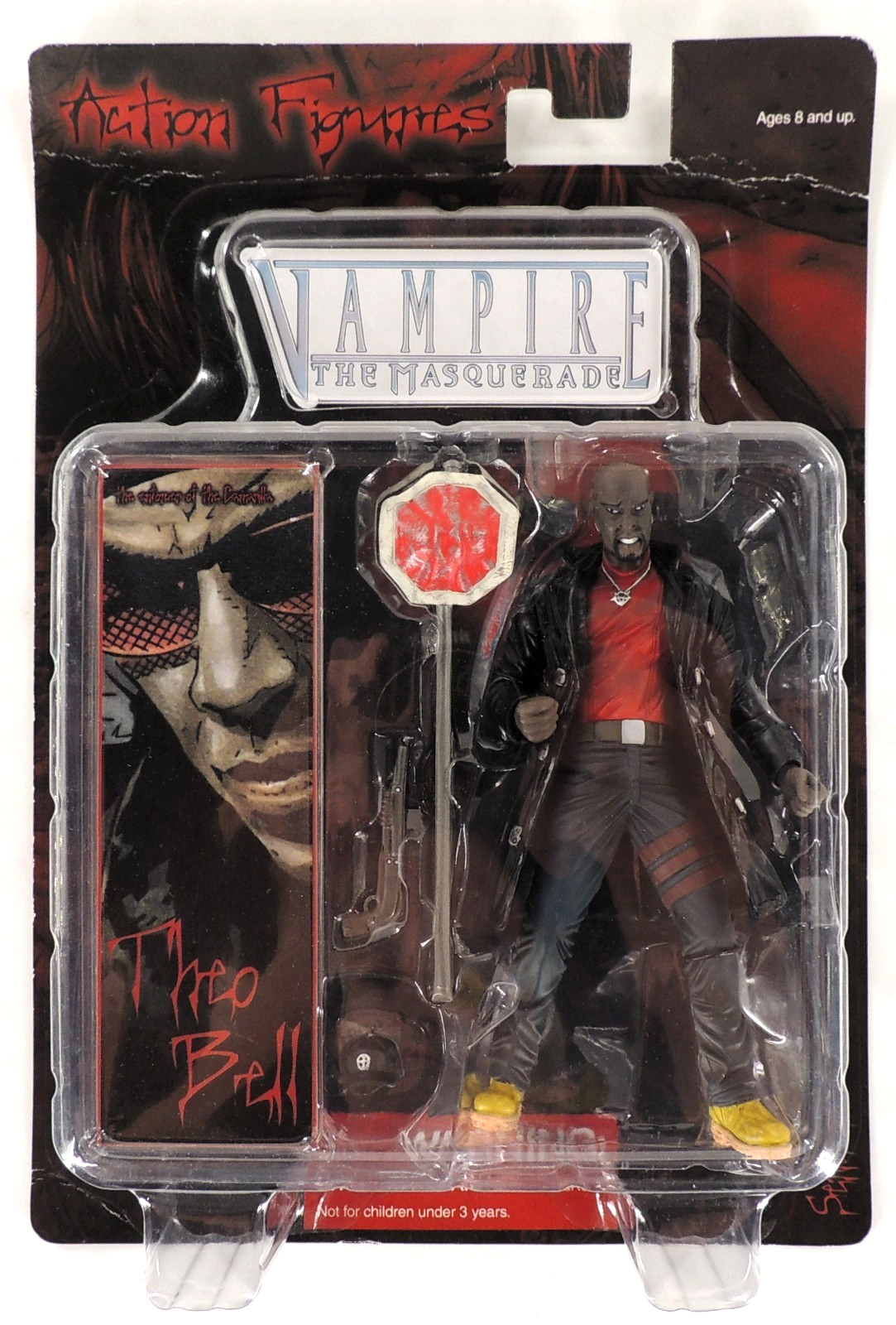 Theo Bell Vampire The Masquerade Action Figure Diamond Select Toys 2001 (SIGILLATO)
