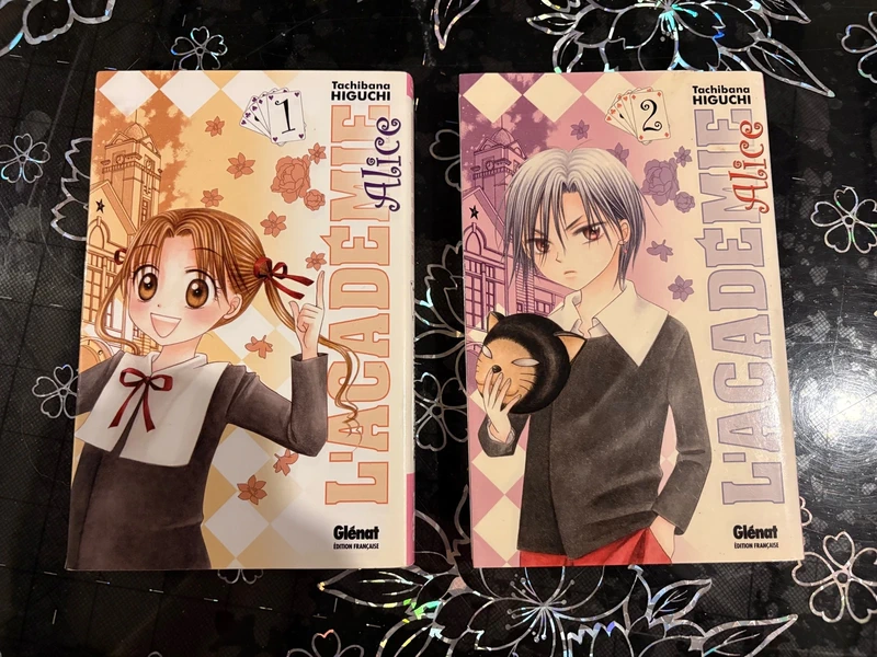 📚 Lot de 2 mangas L’Académie Alice – Tomes 1 et 2