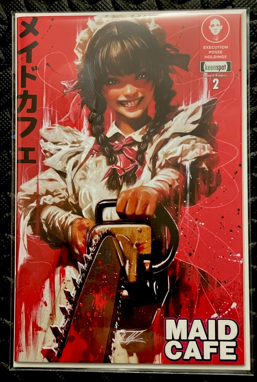 Maid Cafe #2 copertina A prima stampa Naomi Griffin & Todd Skull 2026 