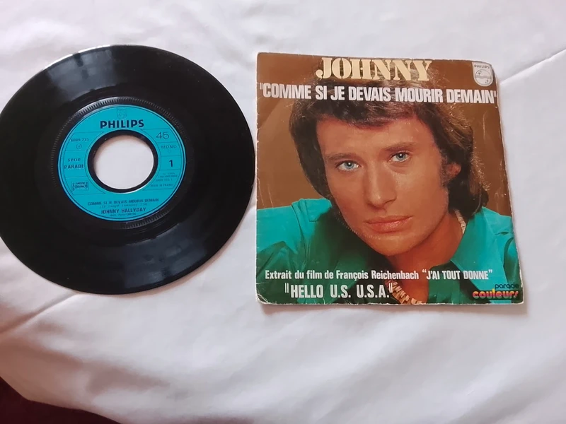 disque johnny halliday