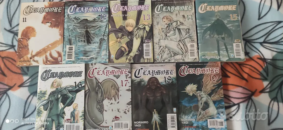Claymore manga 1-19