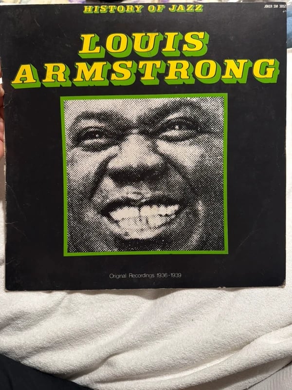 LP Louis Armstrong – Swing That Music Satchmo (Joker SM 3052) - History of Jazz