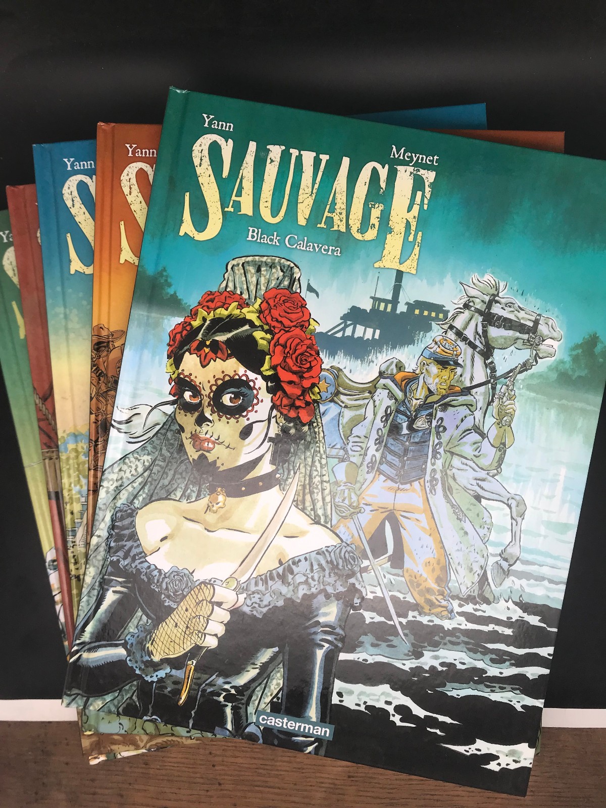 MEYNET - SAUVAGE - SERIE COMPLETE - 5 TOMES - EO / REE ( T4 ) ( TBE )