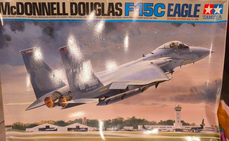 Maq McDonnell Douglas F-15C Eagle Tamiya - iniciado montaje + extras
