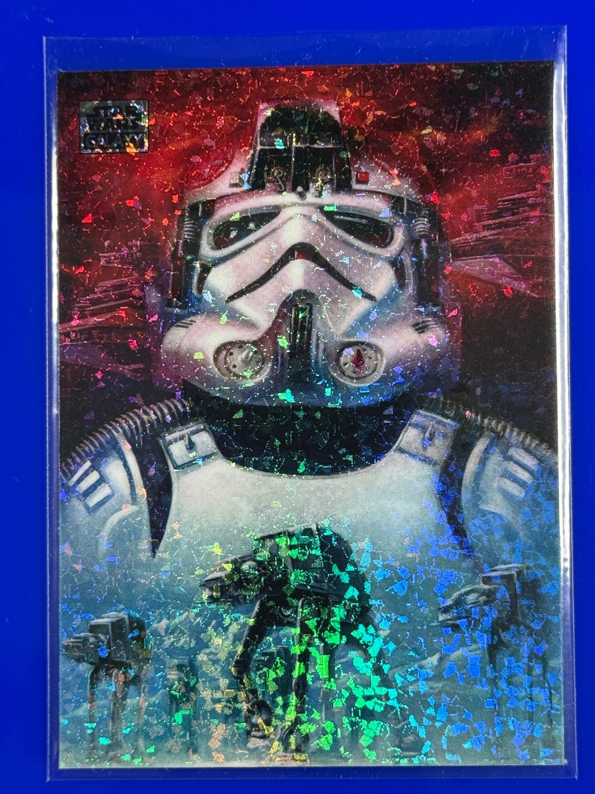 2024 Topps Star Wars Chrome Galaxy AT-AT Drivers Refractor #45