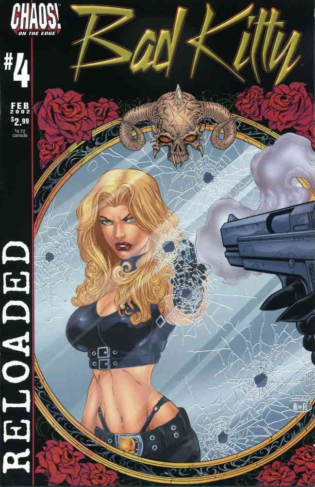 Bad Kitty: Reloaded #4 FN; Chaos | Last Issue Mirror Reflection Belly Button - w