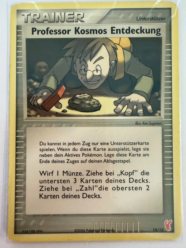 Pokemon Professor Kosmos Entdeckung 10/12