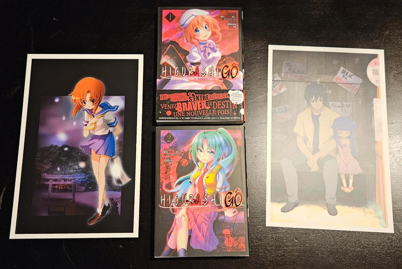 Higurashi Gô - Le Sanglot des Cigales - Lot Tomes 1 & 2 - Neuf