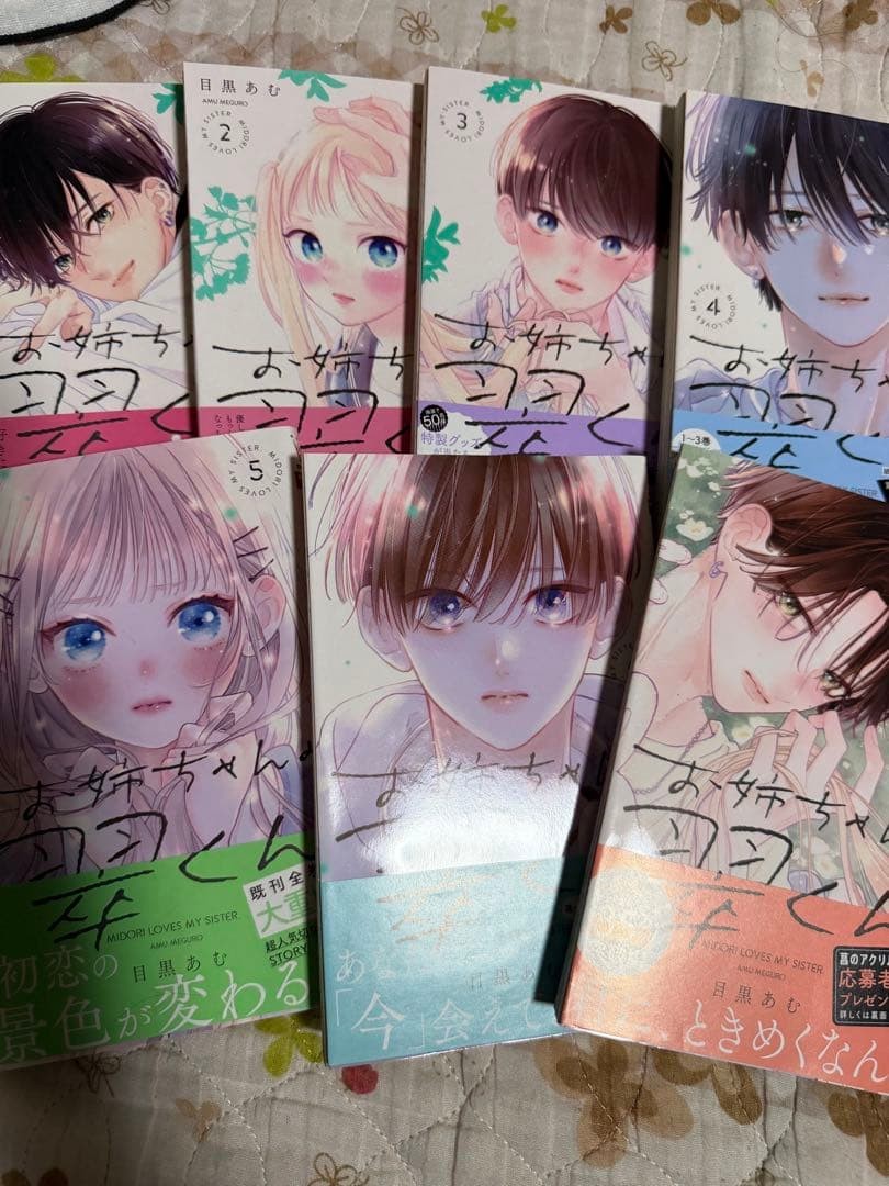 Oneechan No Sui-Kun Set 1-7 Volumi Meguro Amu Prodotti Giapponesi