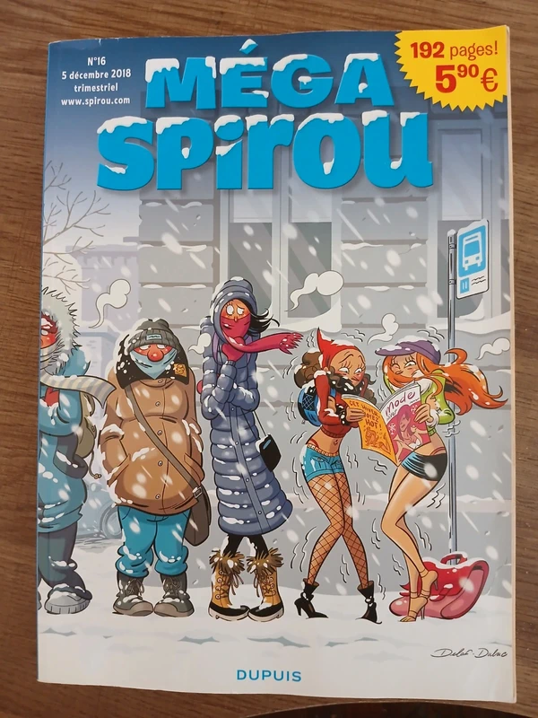 B.D Méga Spirou No 16-2018