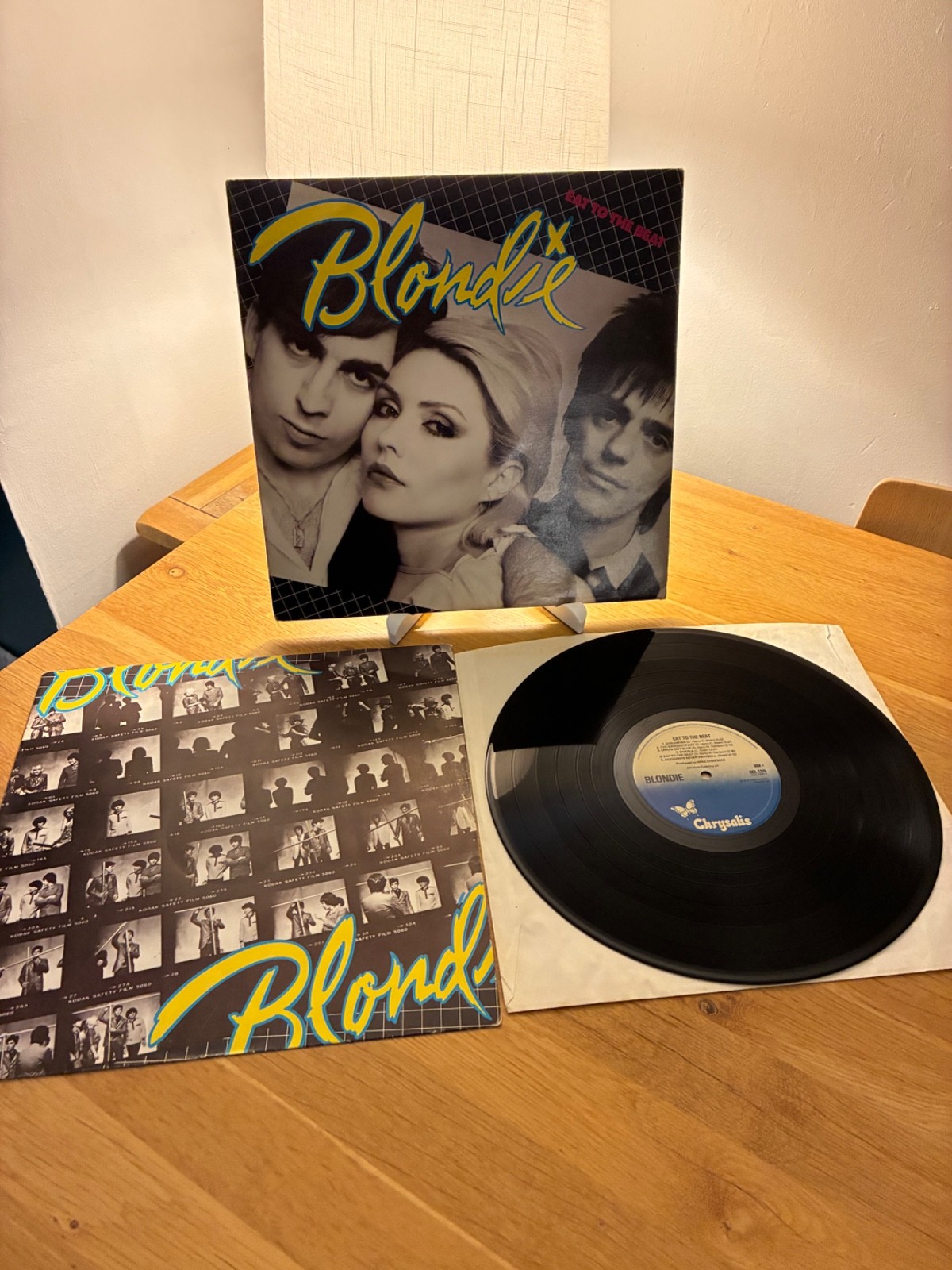 Blondie - Eat to the Beat - Vinyl LP + Inner  1979 Chrysalis CDL1225 VG+/VG+