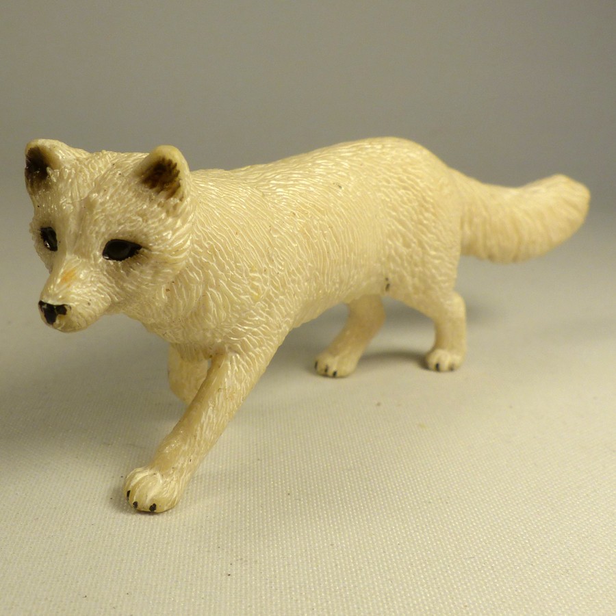 SCHLEICH Wild Life ARCTIC FOX Figura lunga 3 pollici (2011) 14638