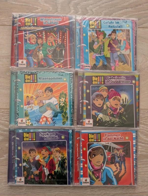 6 CDs Die drei Ausrufezeichen, neu originalverpackt