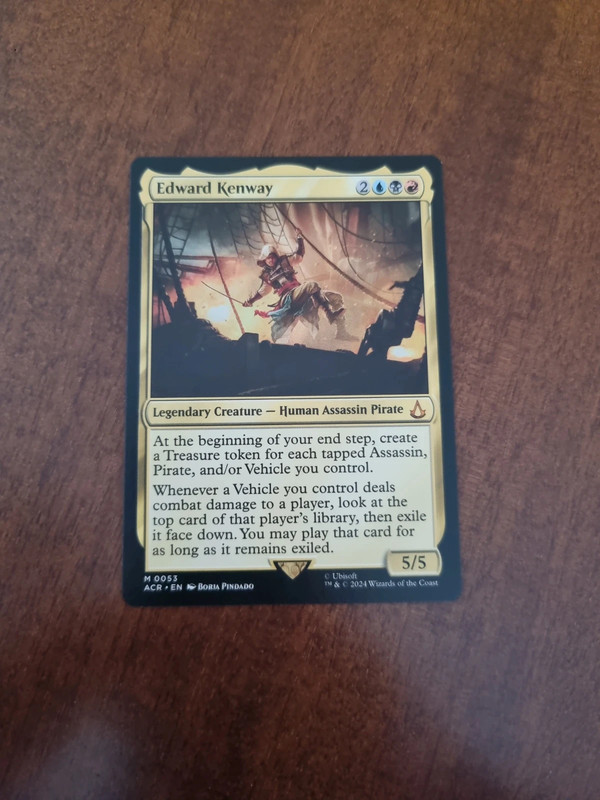 Edward kenway carta Magic