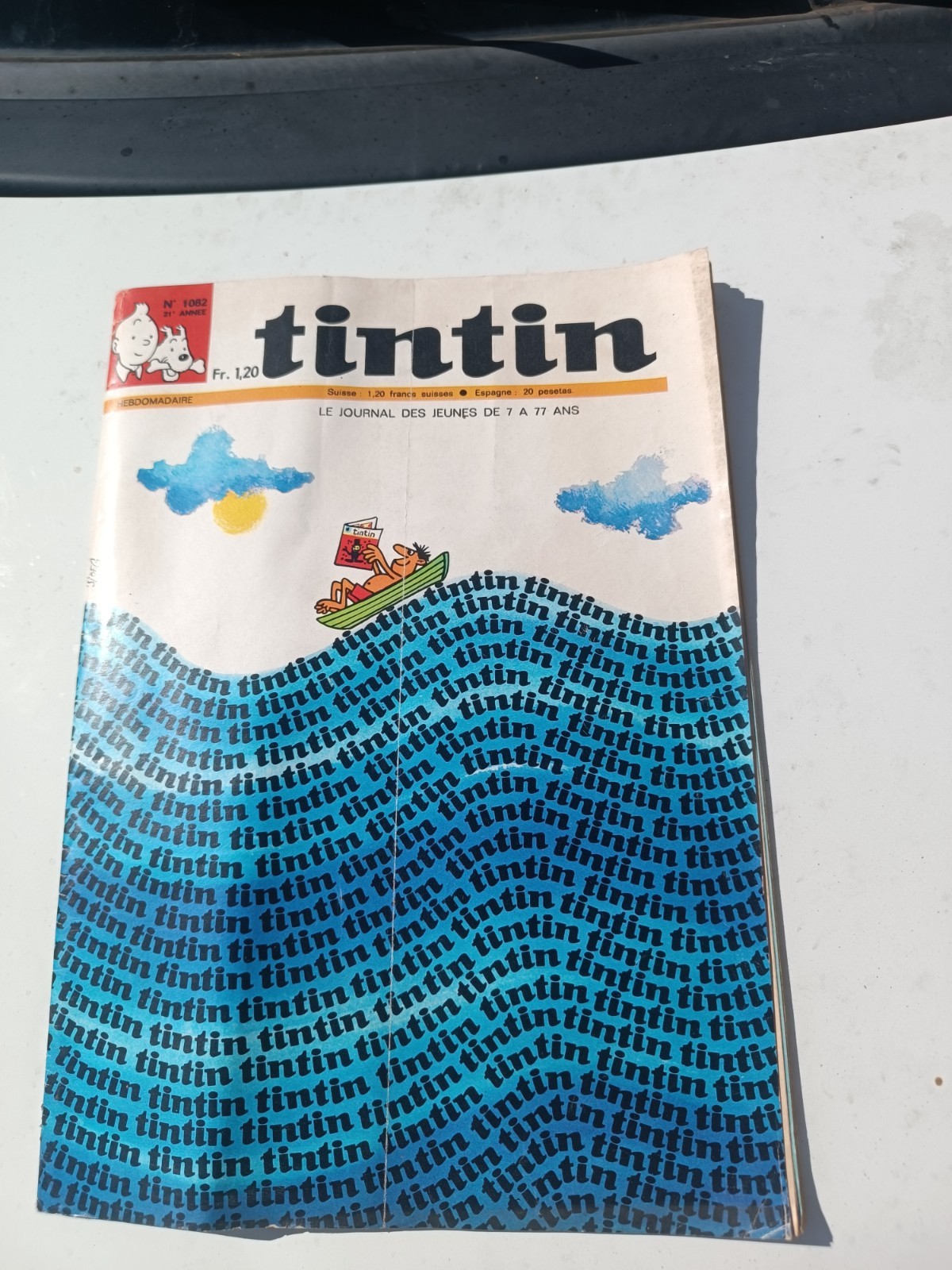 le journal de tin tin settimanale edito da S.A. PERIODICA BRUXELLES