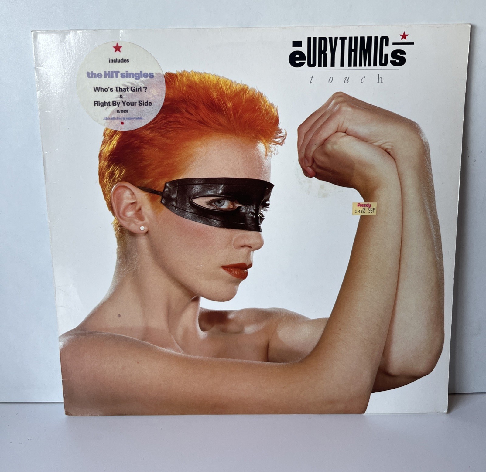 Eurythmics Touch 12” Vinyl Record LP 1983 RCA VGC German Pressing Play Tested