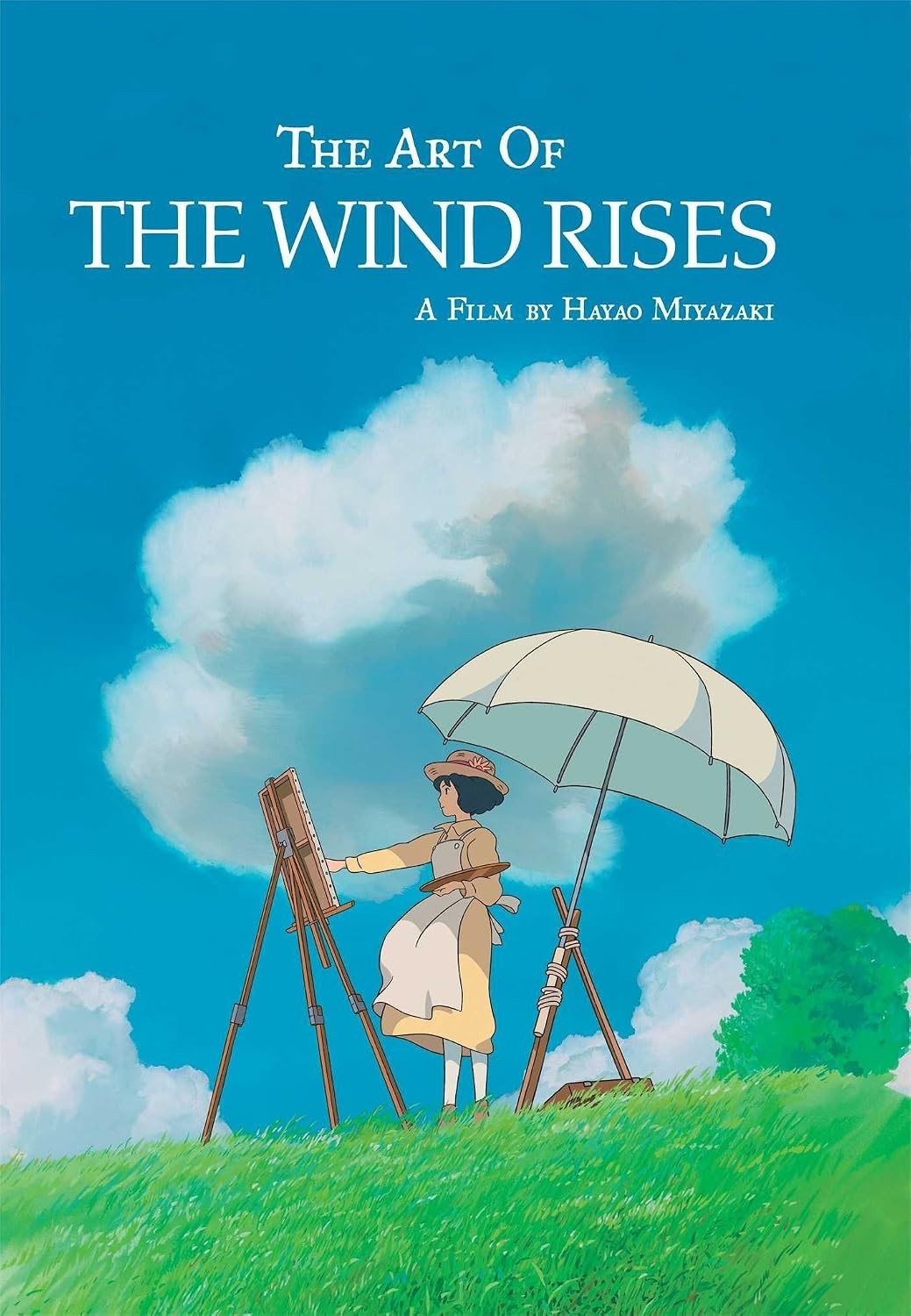 Art of the Wind Rises libro copertina rigida Hayao Miyazaki Studio Ghibli classico nuovo