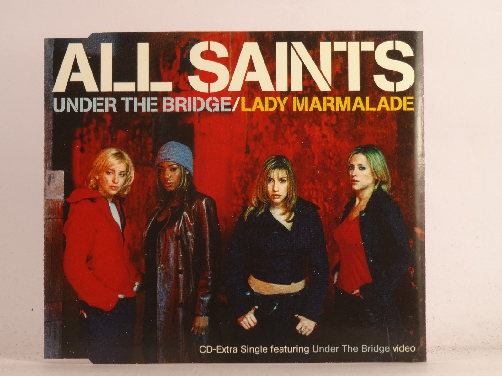 ALL SAINTS UNDER THE BRIDGE (K55) 5 Track CD Single plus Picture Sleeve LONDON