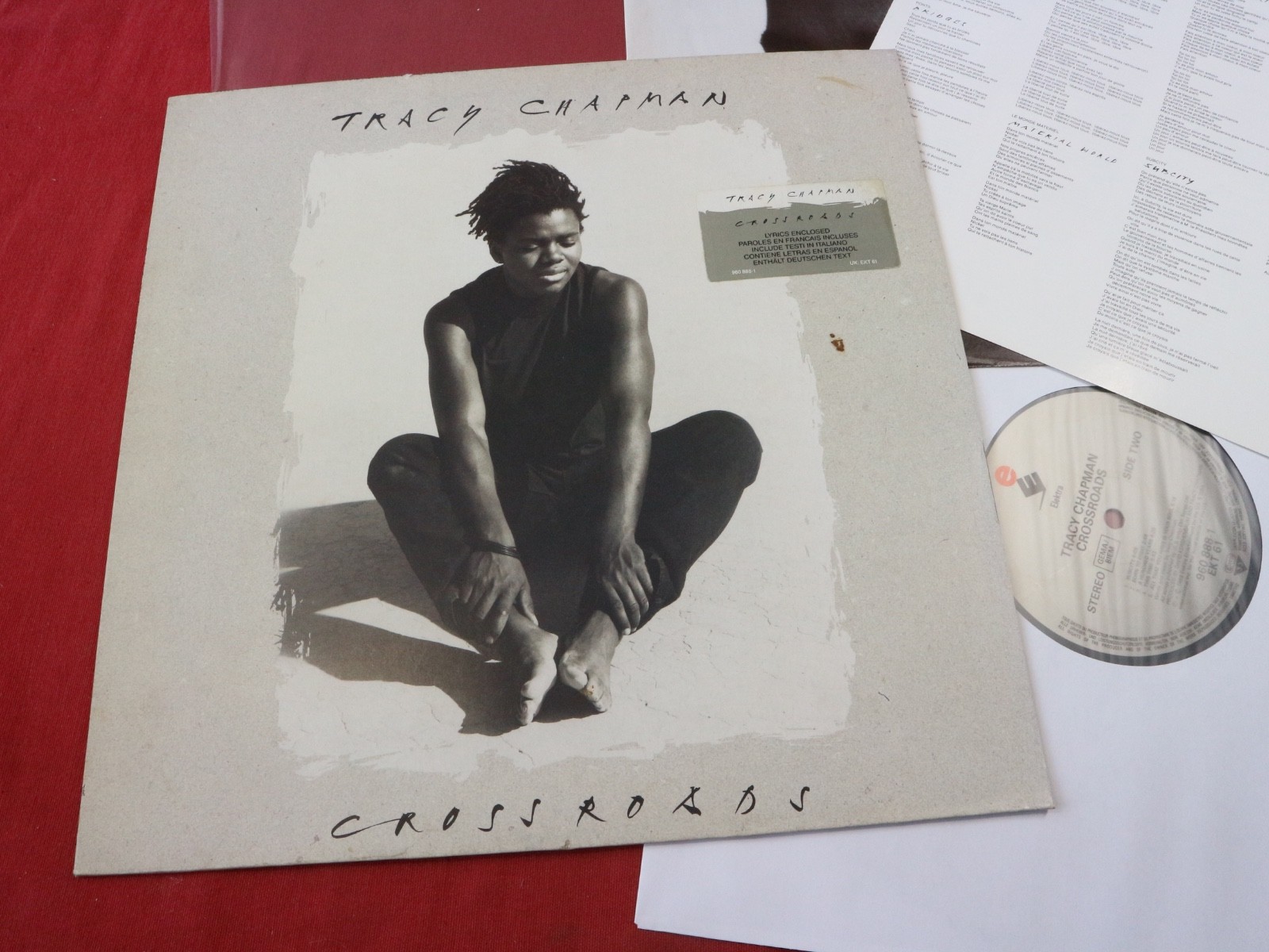 Tracy Chapman  CROSSROADS  -  LP Elektra 960888-1 Germany 1989 near mint