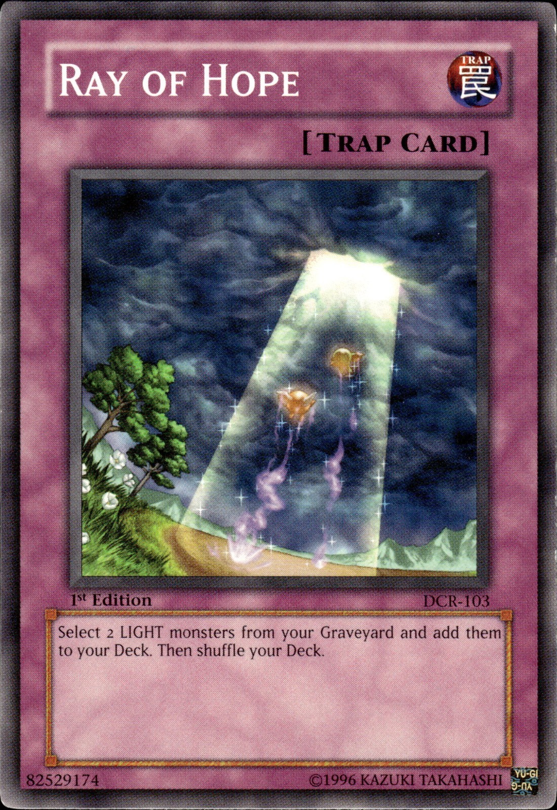 Ray Of Hope - 1st Edition DCR-103 - LP - YuGiOh