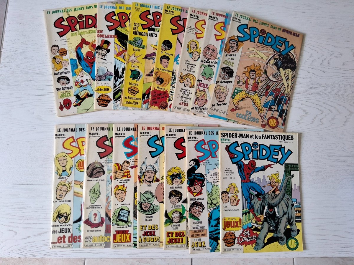 Spidey collection 1 a 114 lug Complet 